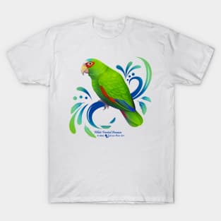 White Fronted Amazon Parrot T-Shirt